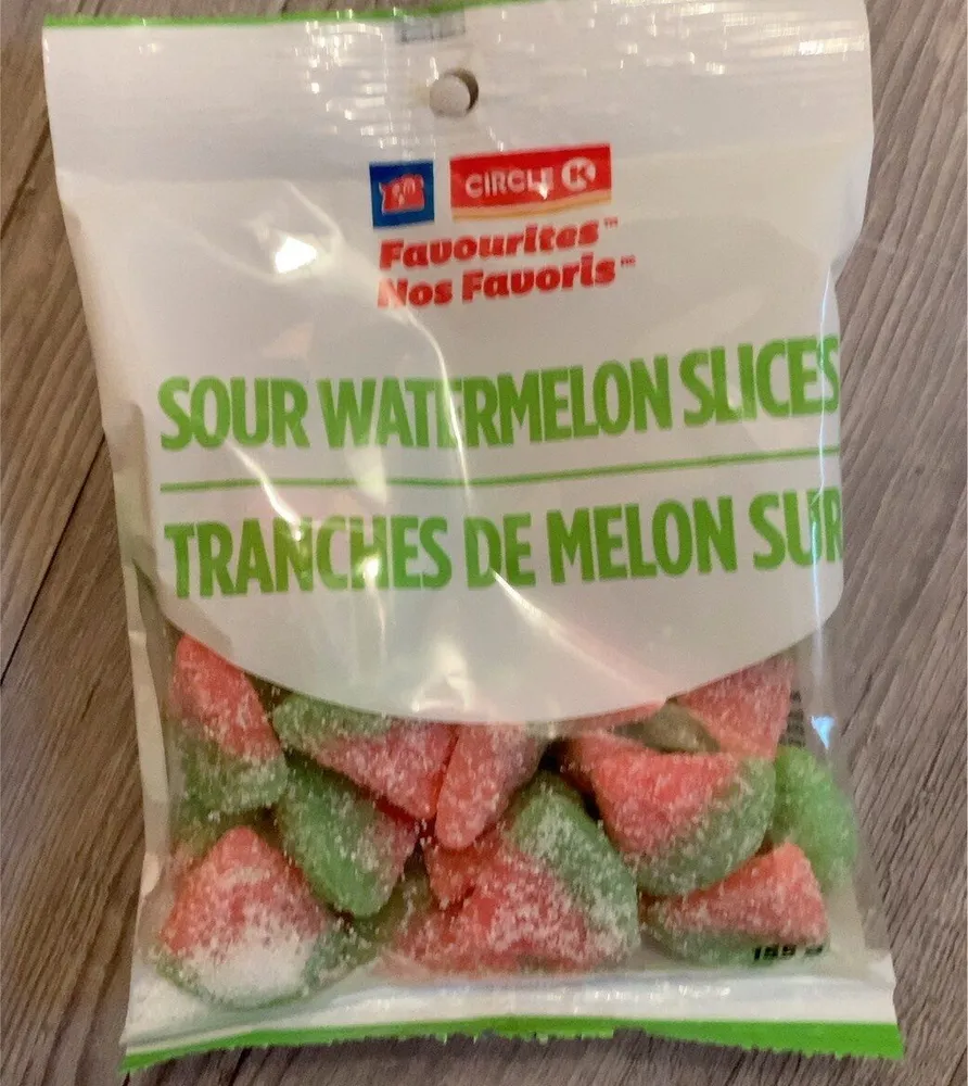 Tranches de melon sur