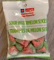 Tranches de melon sur