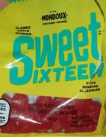 Sweet sixteen framboises rouges