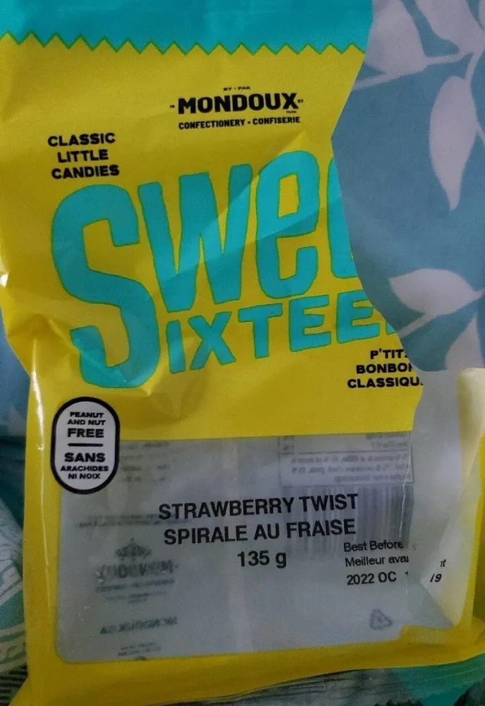Sweet Sixteen spirale au fraise