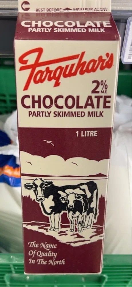 Farquhar’s chocolate partly skimmed 2%