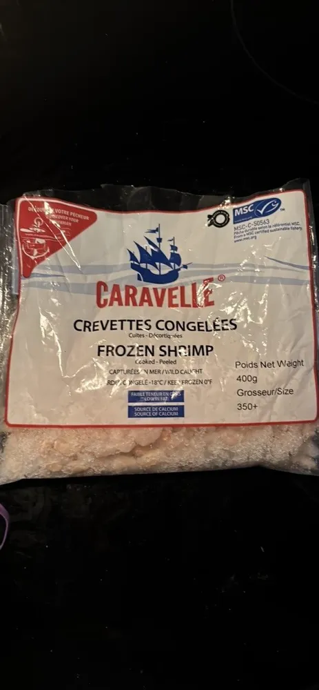 Crevettes sauvages