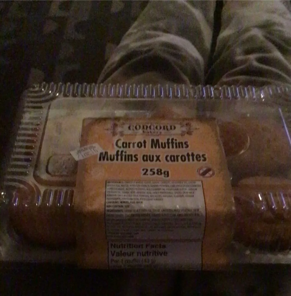 Carrot muffins