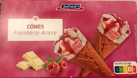 Cônes Framboise Amore