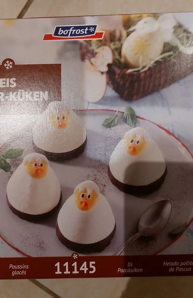 Poussins glacés