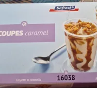 Coupes caramel