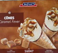 Cônes caramel fever