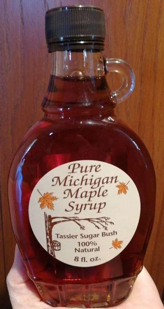 Pure Michigan maple syrup