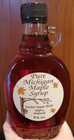 Pure Michigan maple syrup