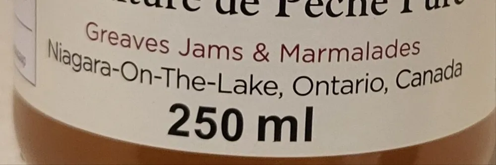 Pure Peach Jam