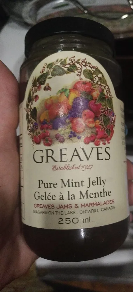 Pure mint jelly