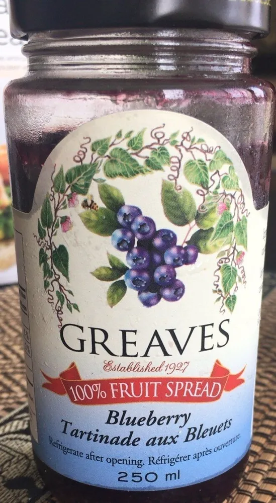 Blueberry Fruit Spread