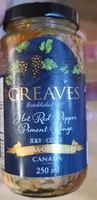 Greaves - hot red peppeer