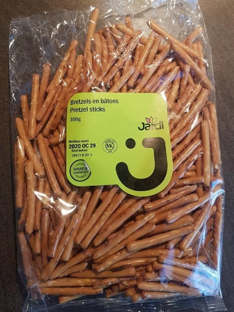 Bretzels en bâtons