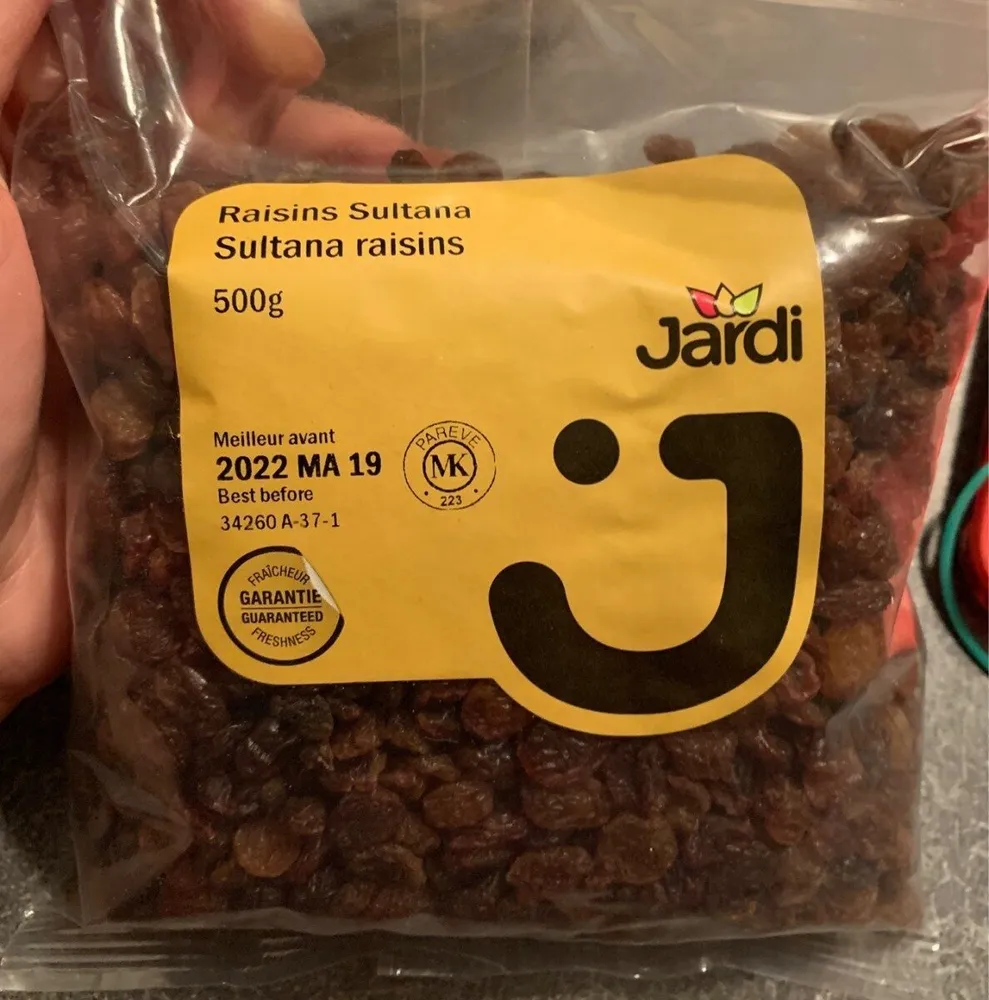Raisin sultana