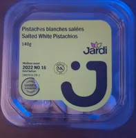 Pistaches blanches salées