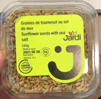 Graines de tournesol au sel de mer
