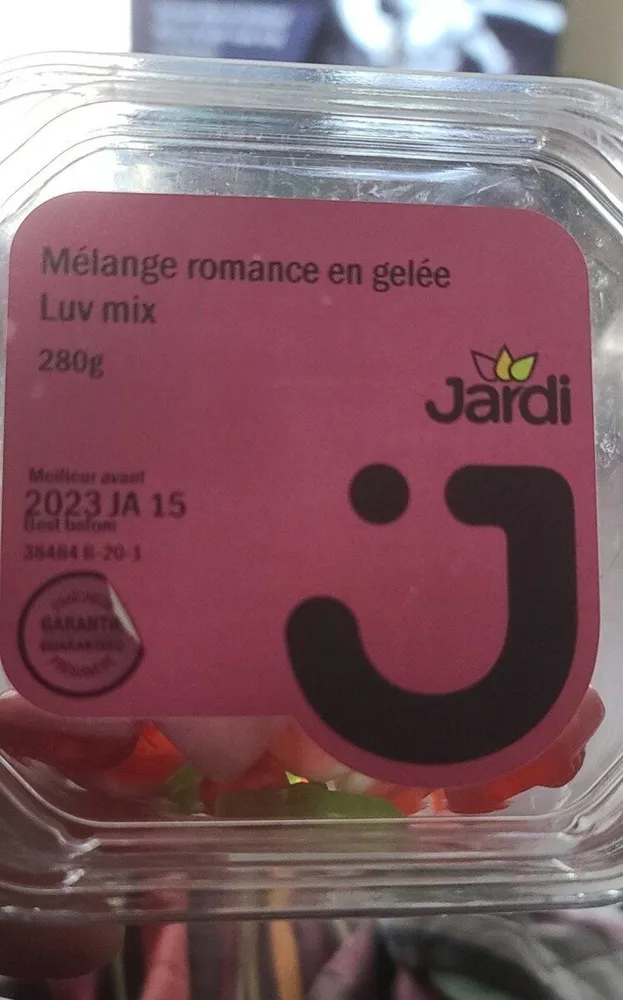 Mélange romance en gelée