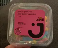 Vers en gelee surs