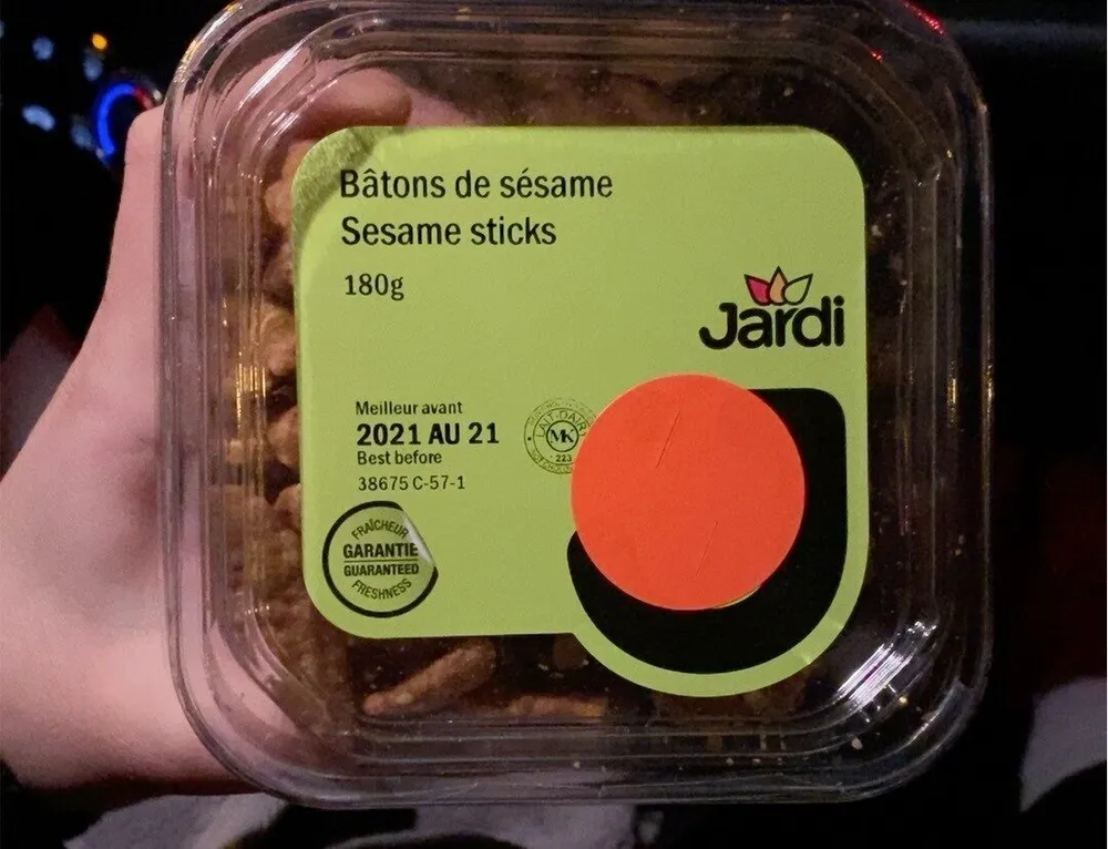 Bâtons de sésame