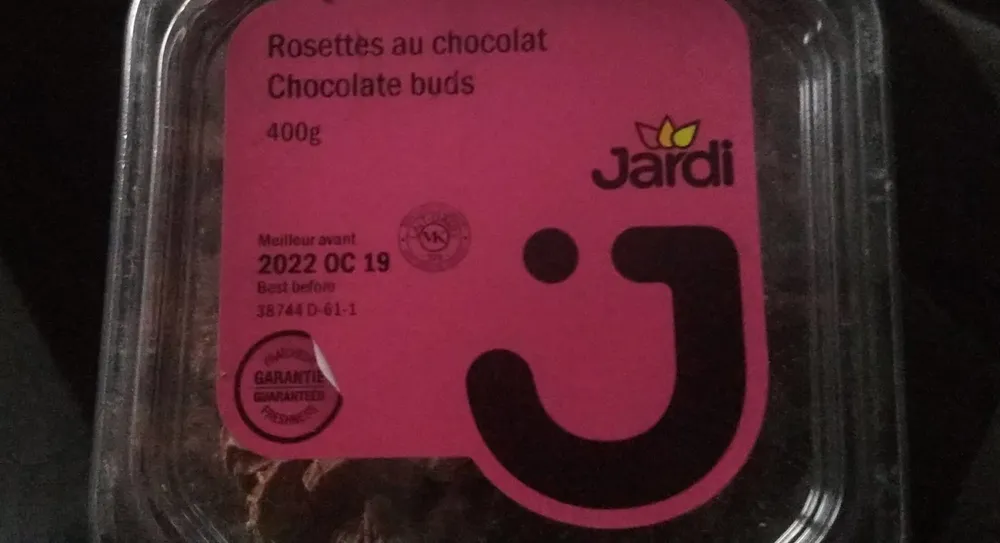 Rosette de chocolat