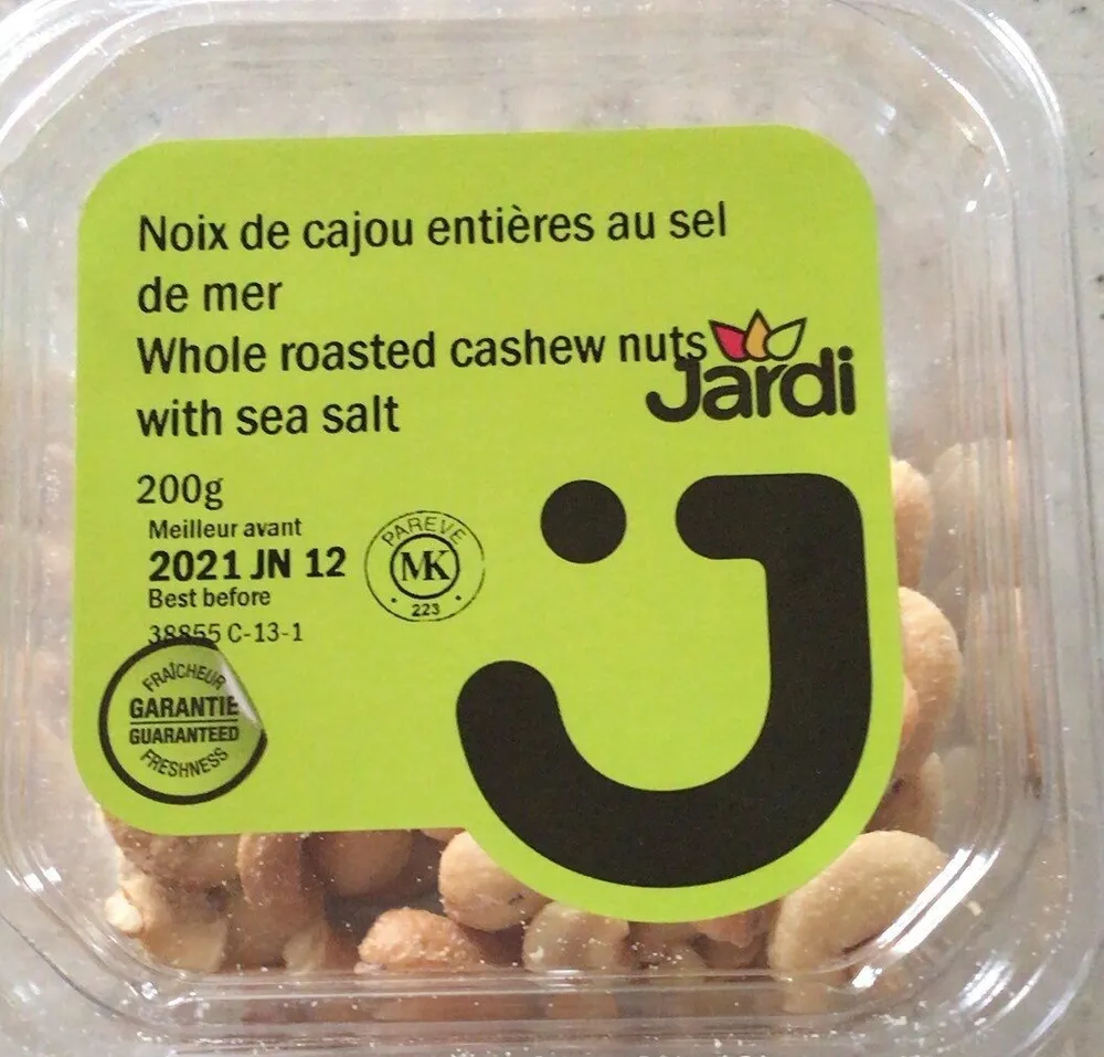 Noix de cajou sale