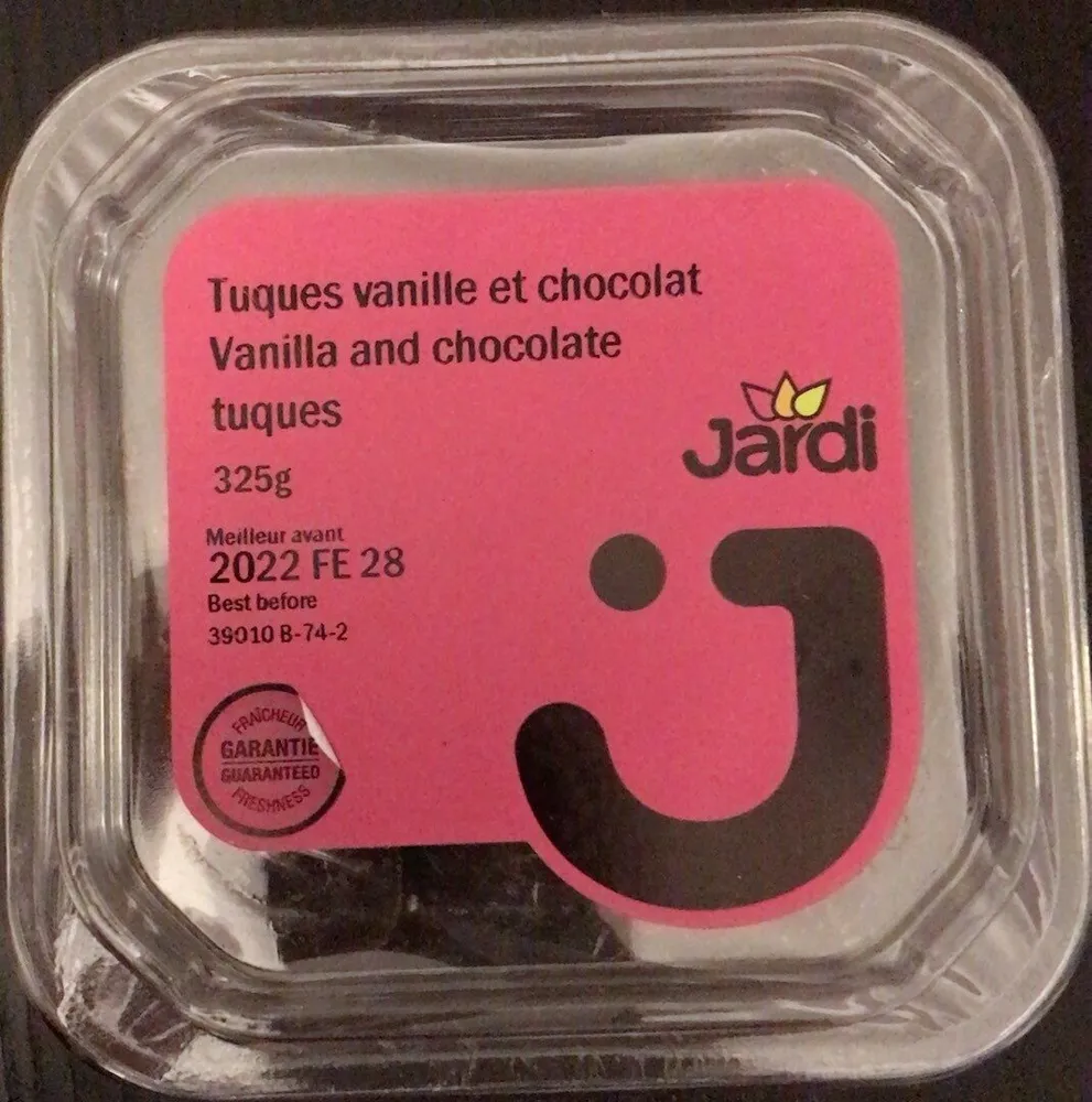 Tuques vanille et chocolat