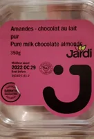 Amandes-chocolat au lait pur
