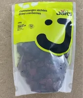 canneberges sechees