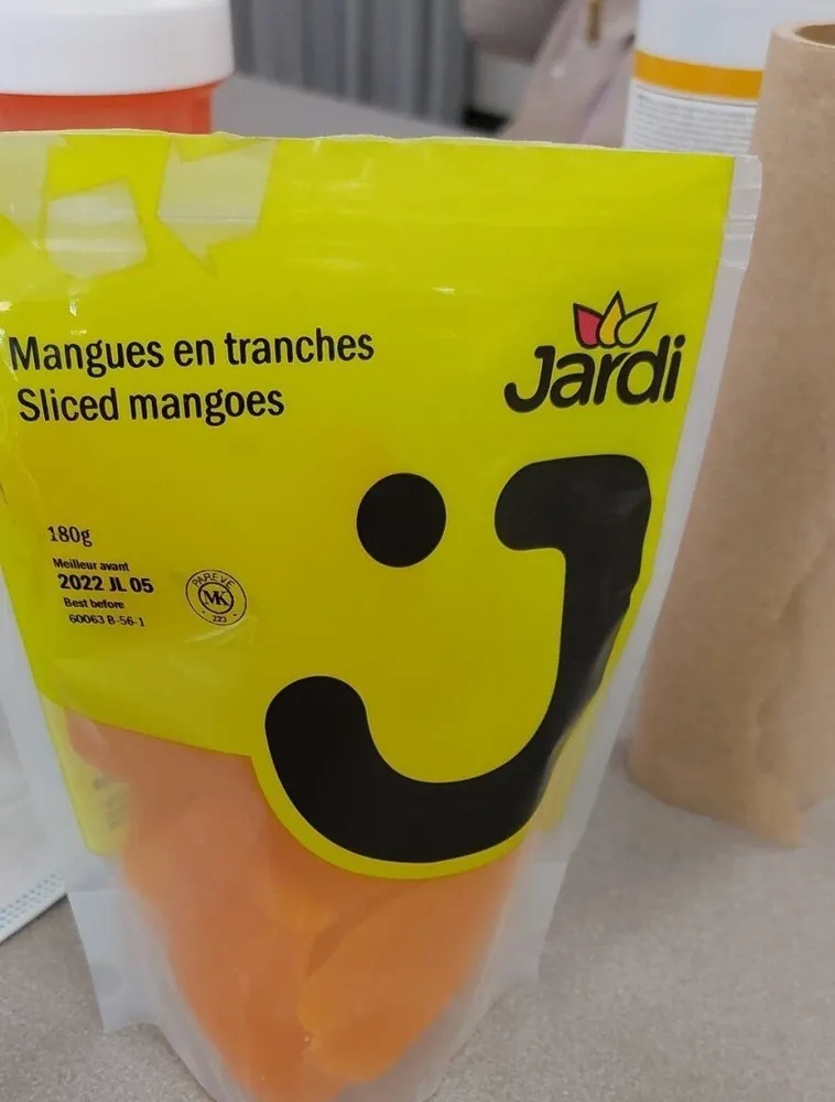 Mangue en tranches