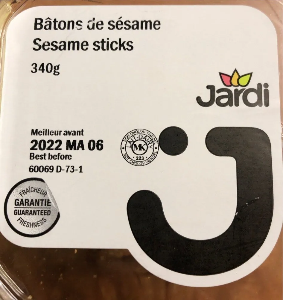 Batons de sésame