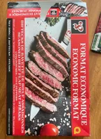 Biftecks bavette de boeur assaisonnés