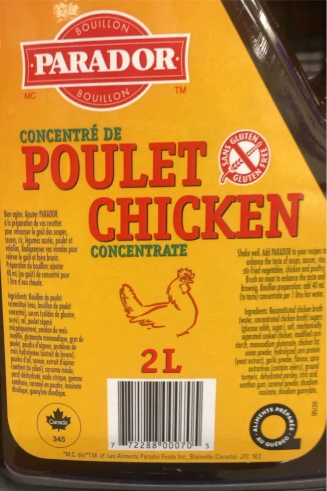 Bouillon de poulet