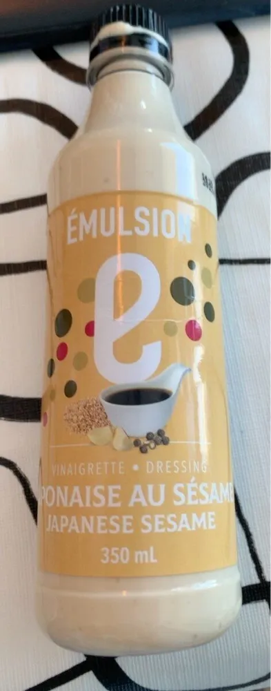 Vinaigrette japonaise au sésame