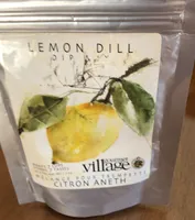Mélange pour trempette citron aneth