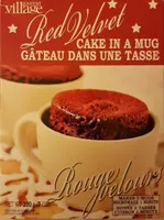 Gâteau dans une tasse - rouge velours