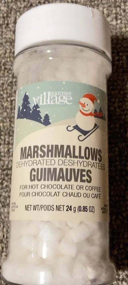 Dehydrated marshmallows