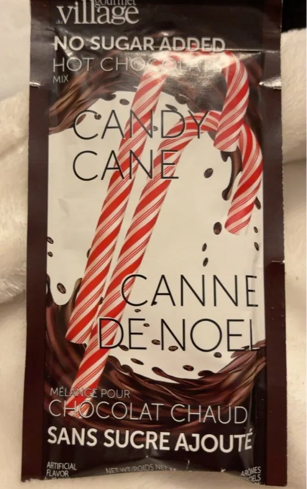 Hutch chocolate no sugar added candy cane