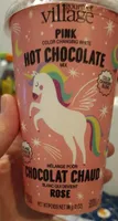 Pink hot chocolate
