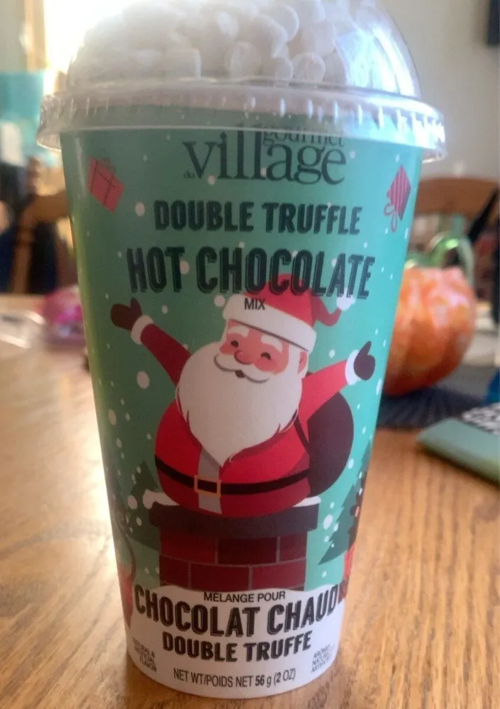 Double truffle hot chocolate