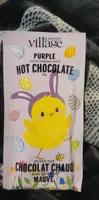 Purple color changing hot chocolate mix