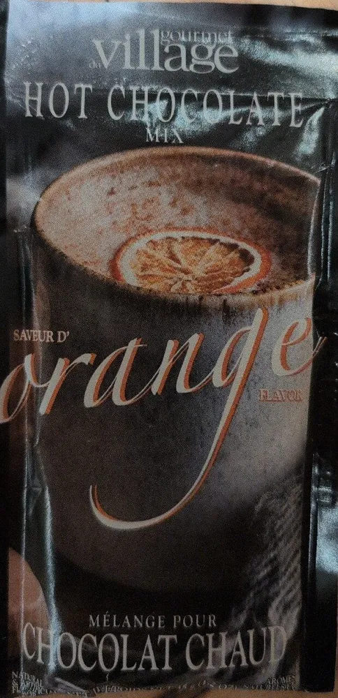 Orange Flavor Hot Chocolate Mix