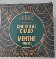 Chocolat chaud à saveur de menthe poivrée