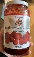 Confiture de framboise avec pectine