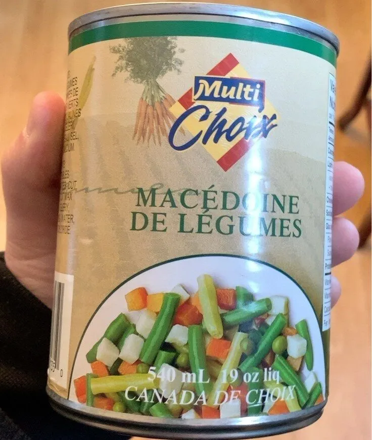 Macédoine de legumes