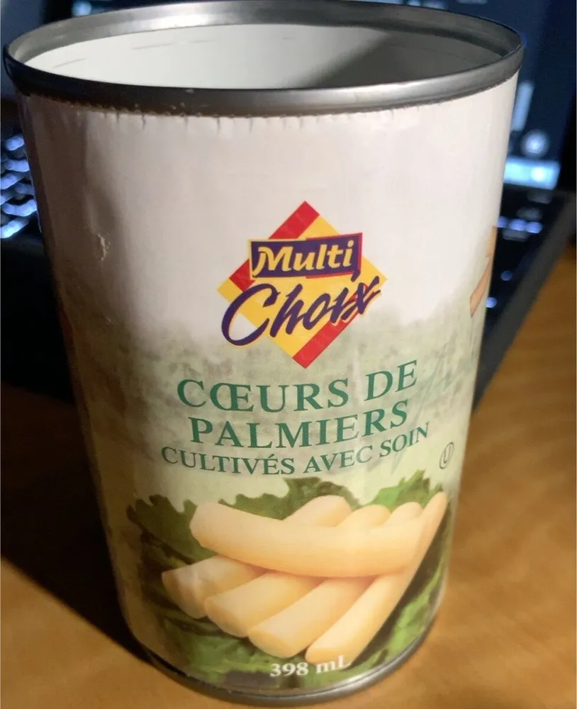 Coeurs de oalmiers