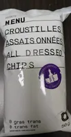 Croustilles assaisonnées