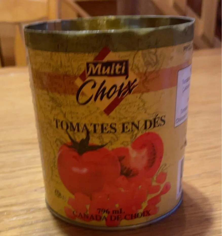 Tomates en dés