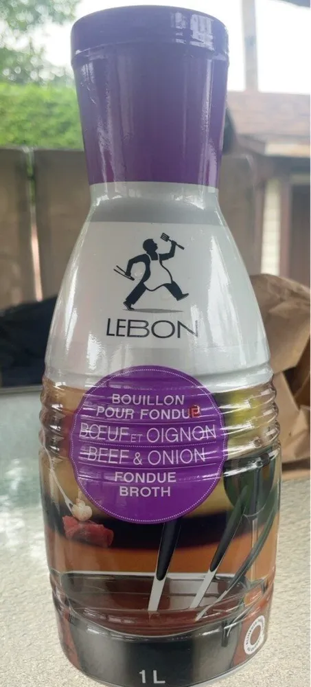 Bouillon pour fondu