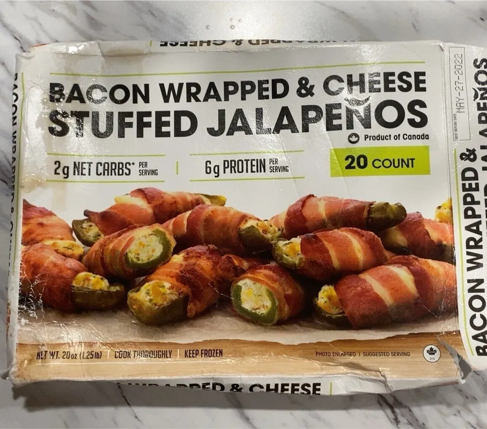 Bacon Wrapped & Cheese Stuffed JALAPEÑOS